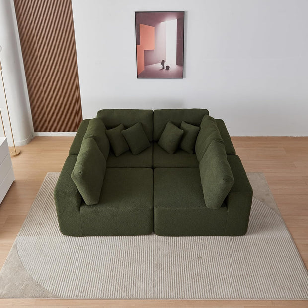 Canapé Modulaire Verde