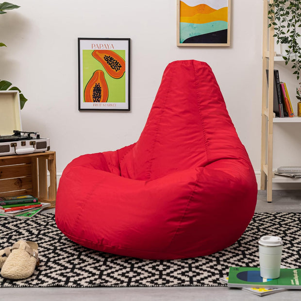 Pouf Poire Rouge - Ettalia Market